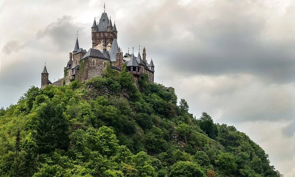 Slott i Tyskland - Rechsburg Cochem