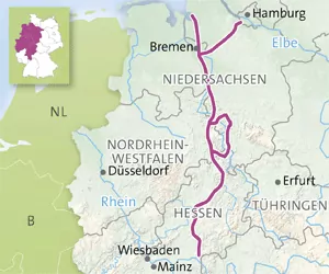 Vackra vägar i Tyskland: Sagovägen