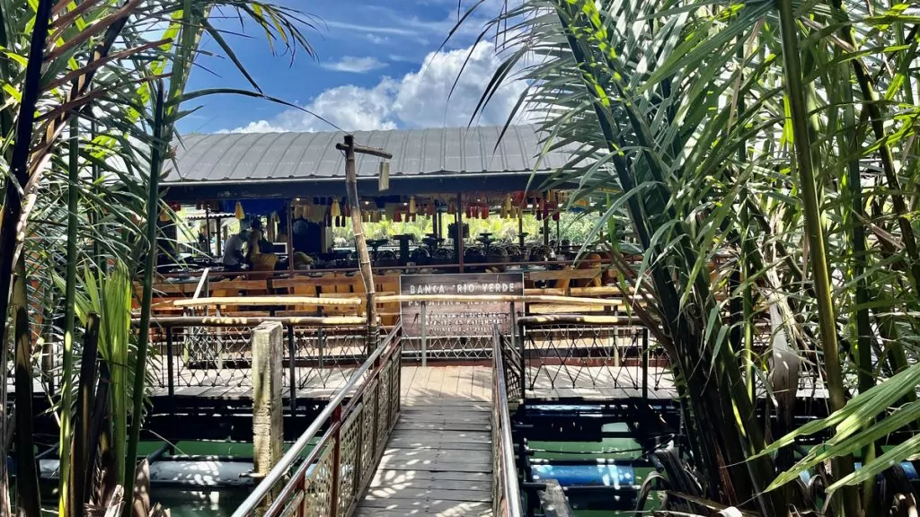 Flodkryssning på Loboc River på Bohol