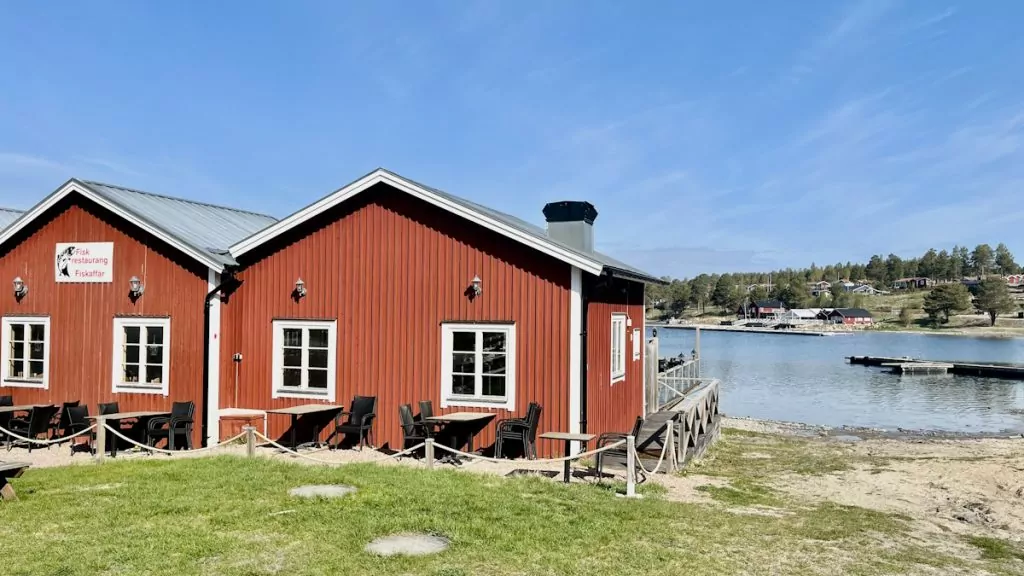 Norrfällsvikens camping i Höga kusten