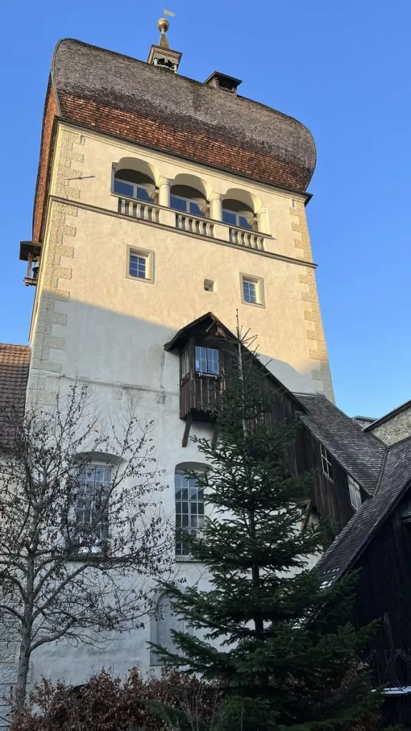 Att göra i Bregenz i Österrike - Martinsturm