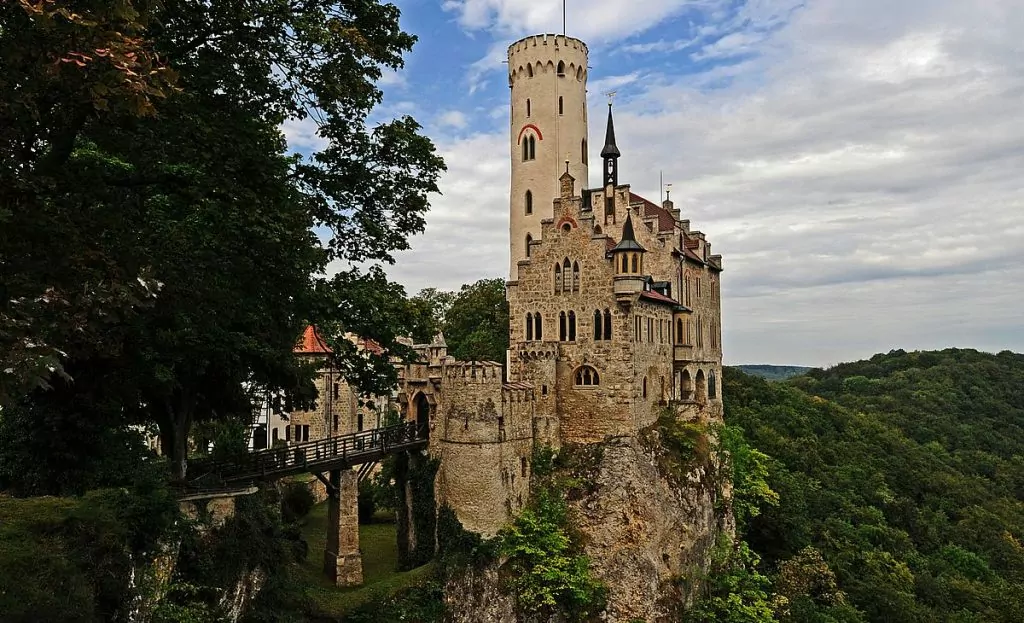Slott i Tyskland: Lichtenstein castle