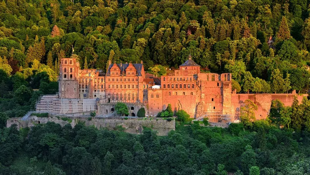 Slott i Tyskland - Heidelberg castle