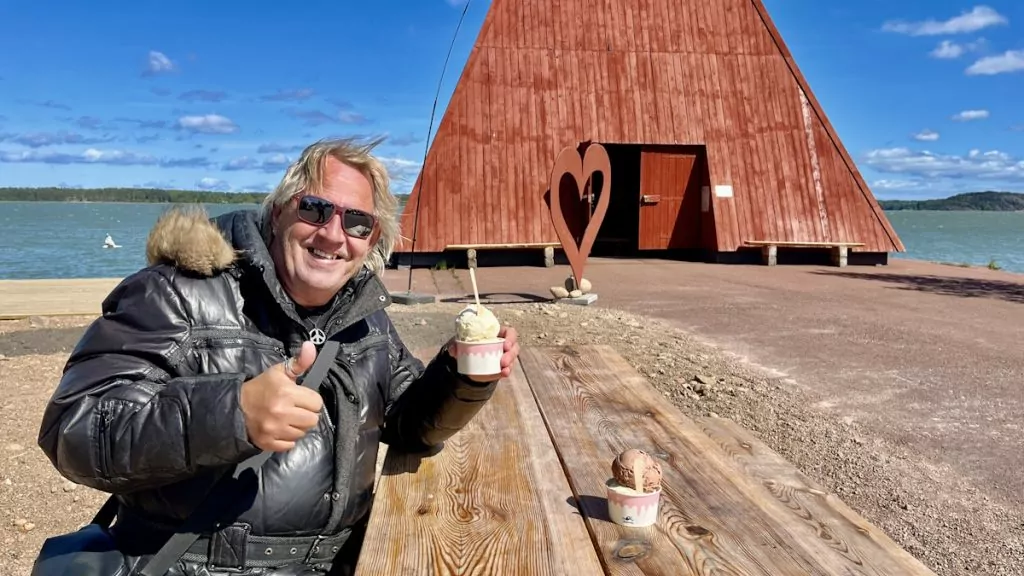 Att göra i Mariehamn på Åland - äta glass