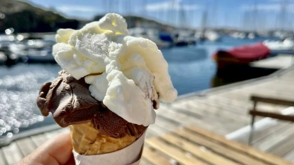 Göra på Tjörn - gelato i Skärhamn