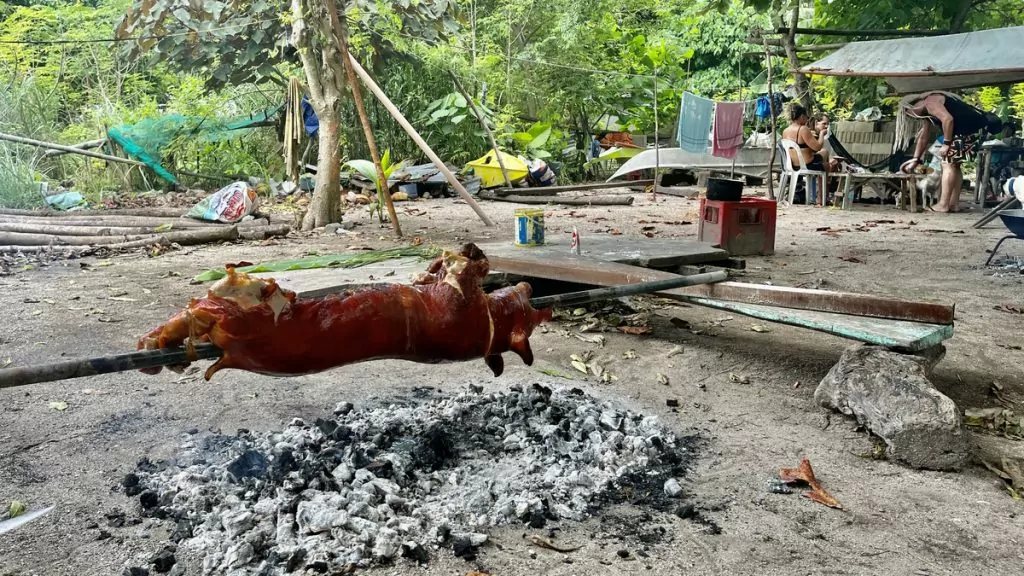 Vad äter man i Filippinerna? - filippinsk mat - lechon baboy