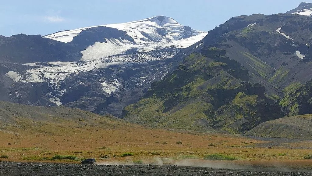 Vulkaner på Island: Eyjafjallajökull