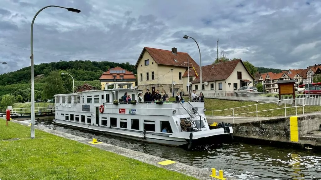 Göra i Hann. Münden - åka båttur