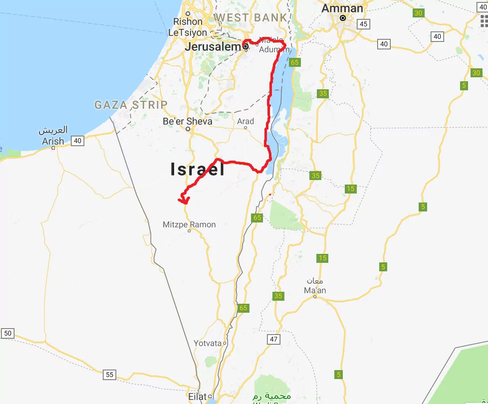 Roadtrip Israel