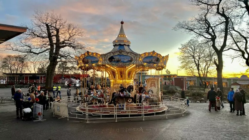 Besöka Skansen i Stockholm - tivoli