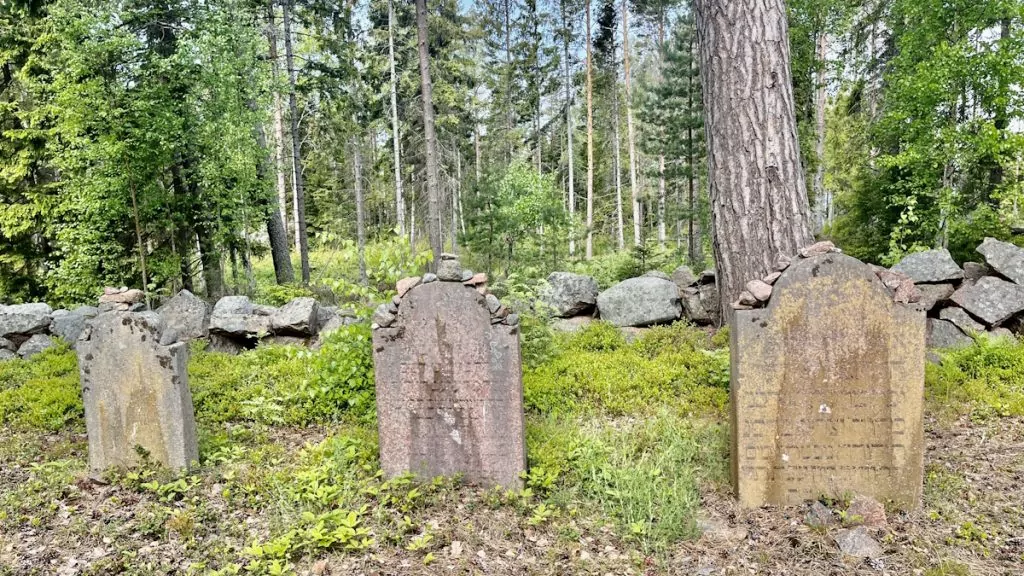 Begravningsplats på Prästö
