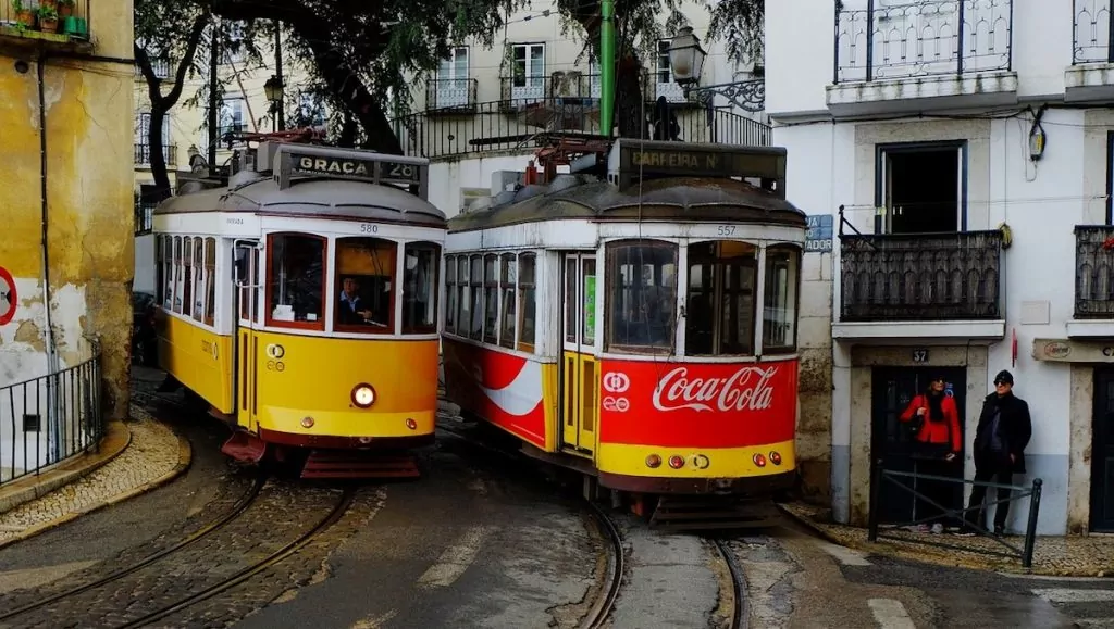Spårvagnar i Lissabon