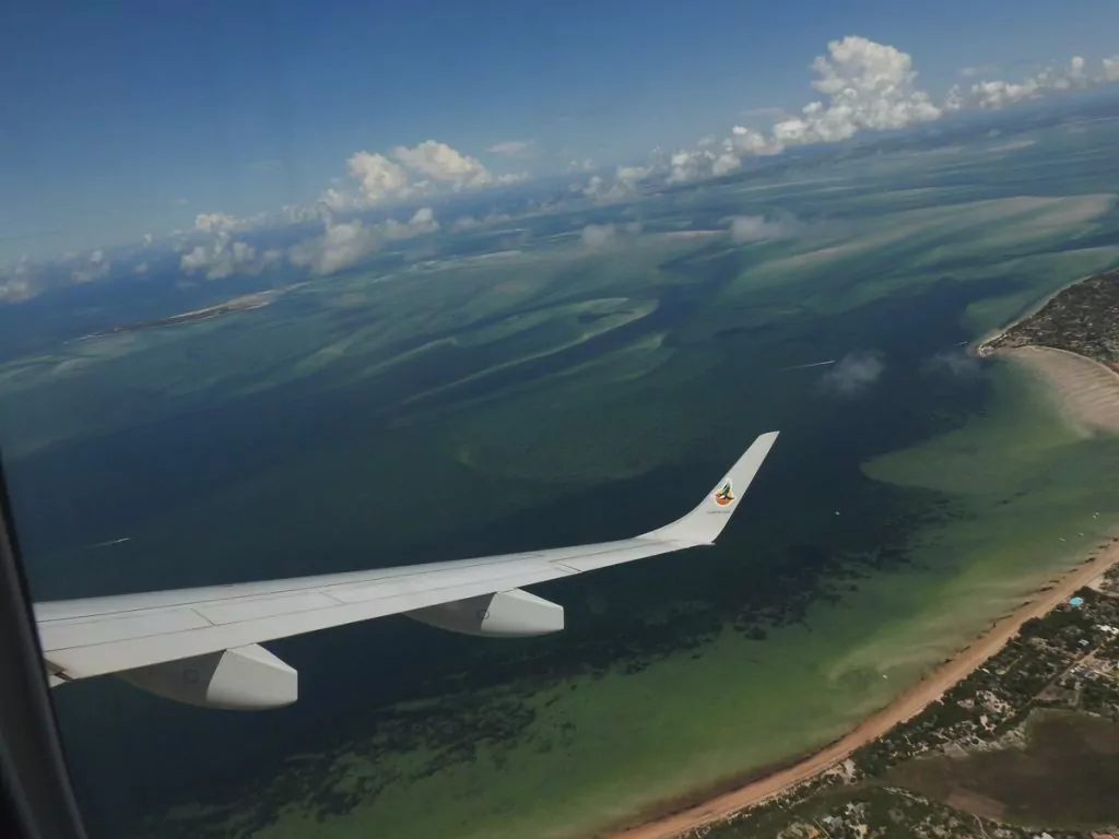 Flyg till Mocambique