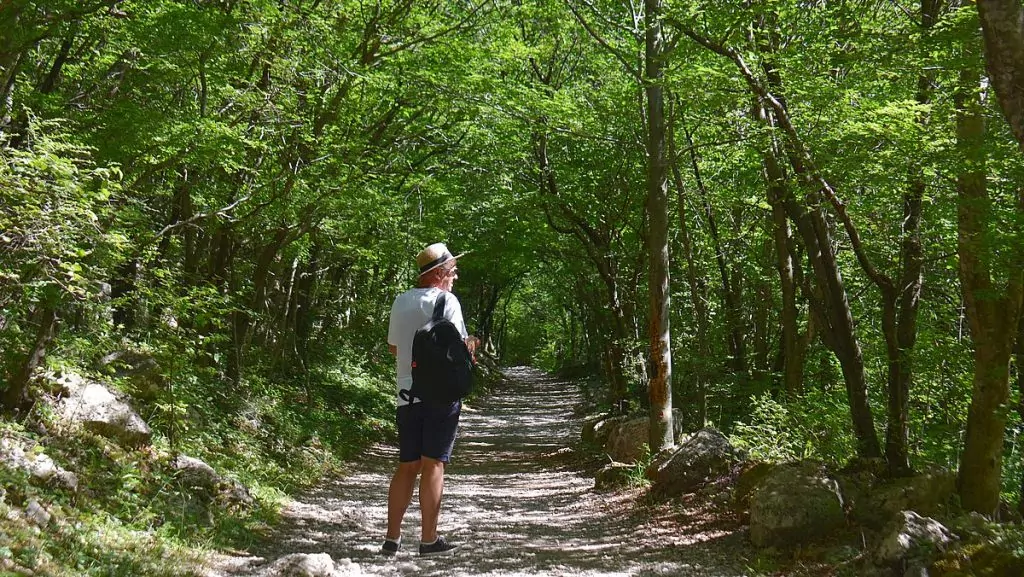 Paklenica nationalpark i Kroatien