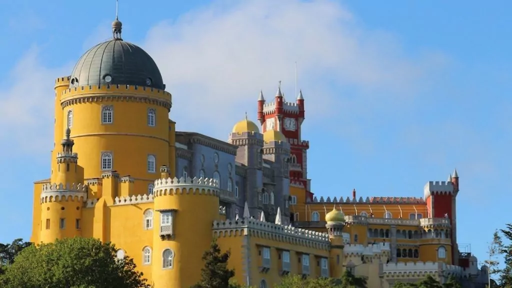 Slottet Sintra i Portugal