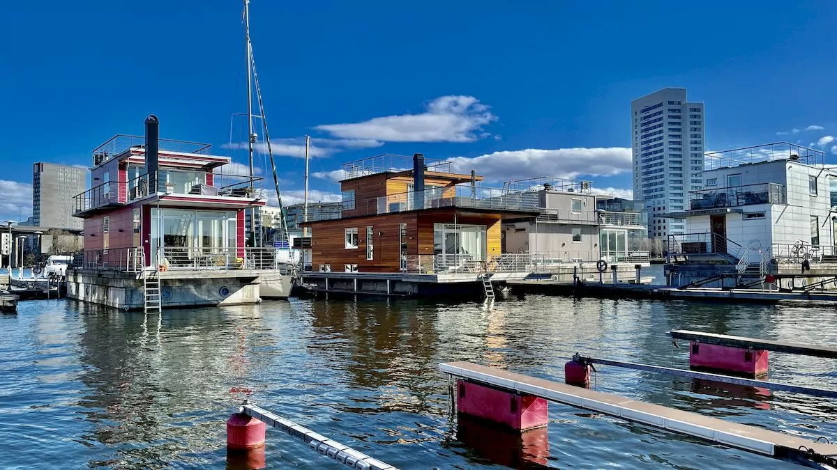 Husbåt i Stockholm - några foton från vårt boende