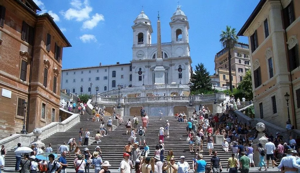 Göra i Rom - besöka Spanska trappan
