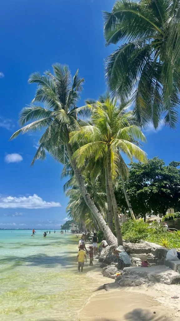 Att göra på Boracay i Filippinerna - white beach