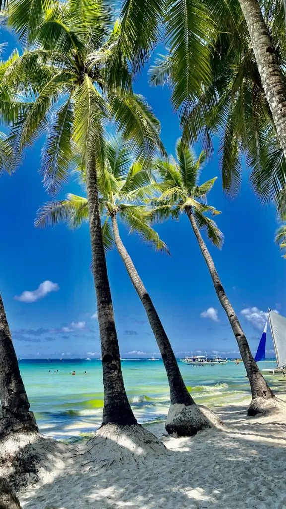 Att göra på Boracay i Filippinerna - White beach