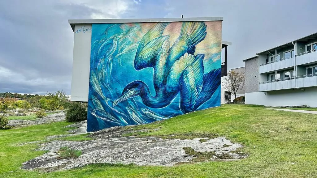 Street art i Strömstad