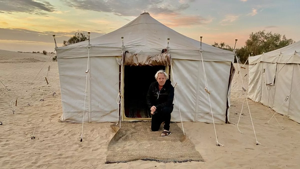 Bo i tält i Tunisien - under stjärnorna i Sahara