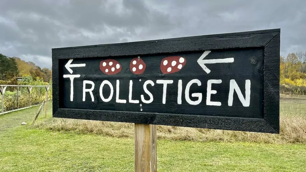 Trollstigen vid Siggesta Gård i Värmdö