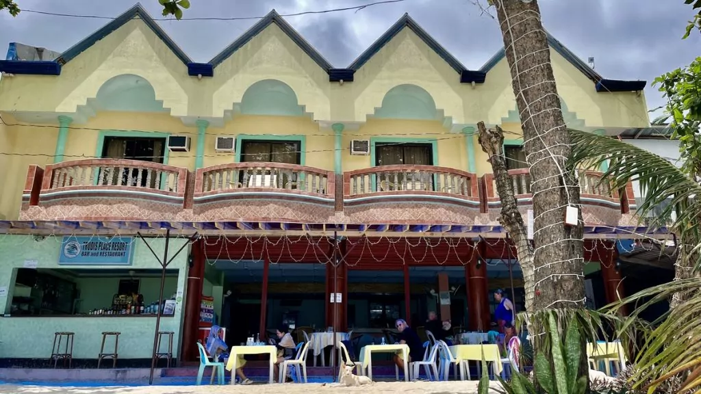 restauranger på Panglao - trudis place
