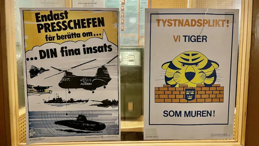 Vi tiger som muren