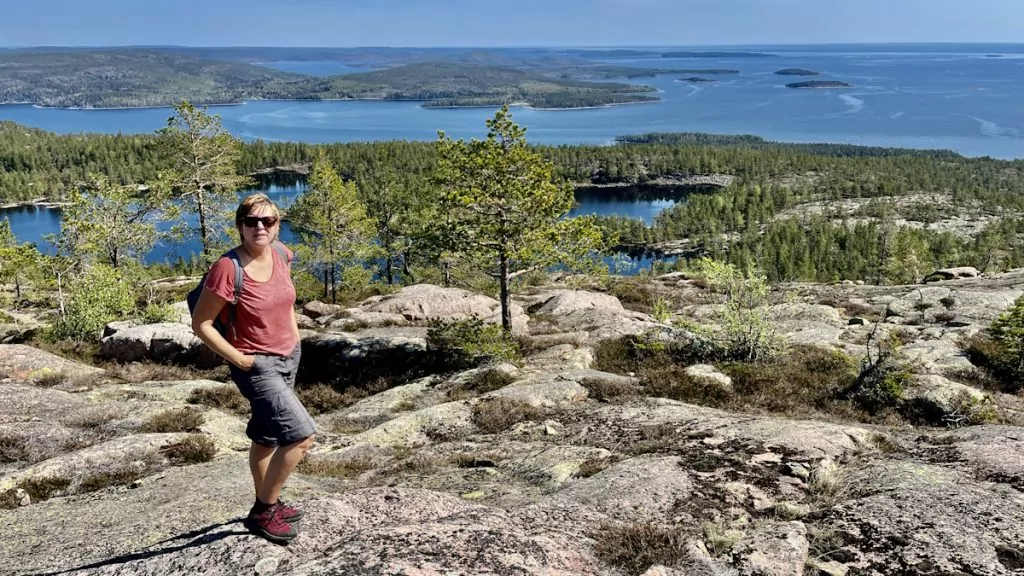 Utsikt i Skuleskogens nationalpark