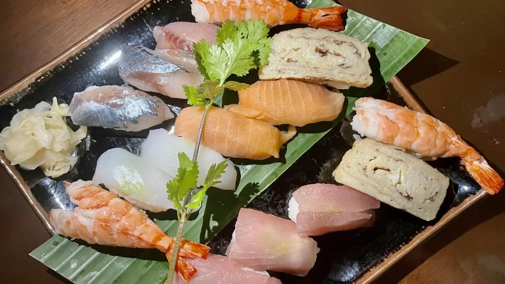 Sushi på Udzuki