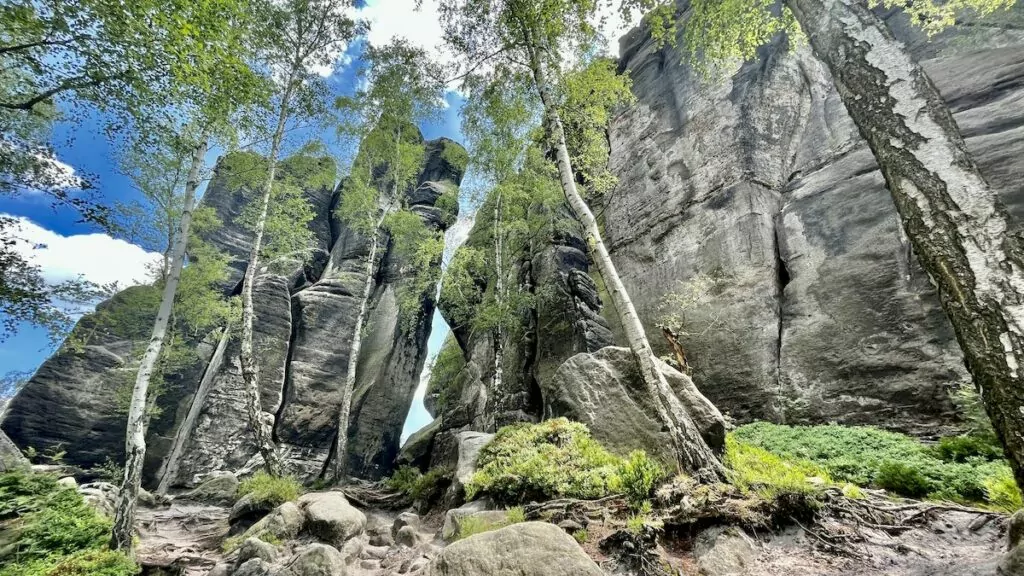 Saxiska Schweiz i Tyskland